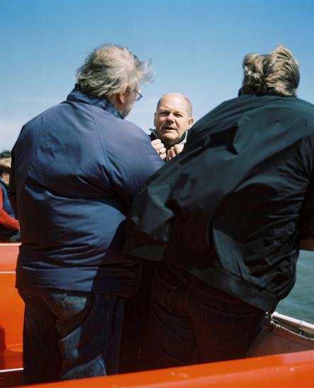 Olaf Scholz, Erster Bürgermeister von Hamburg, Überfahrt mit der MS Flipper nach Neuwerk