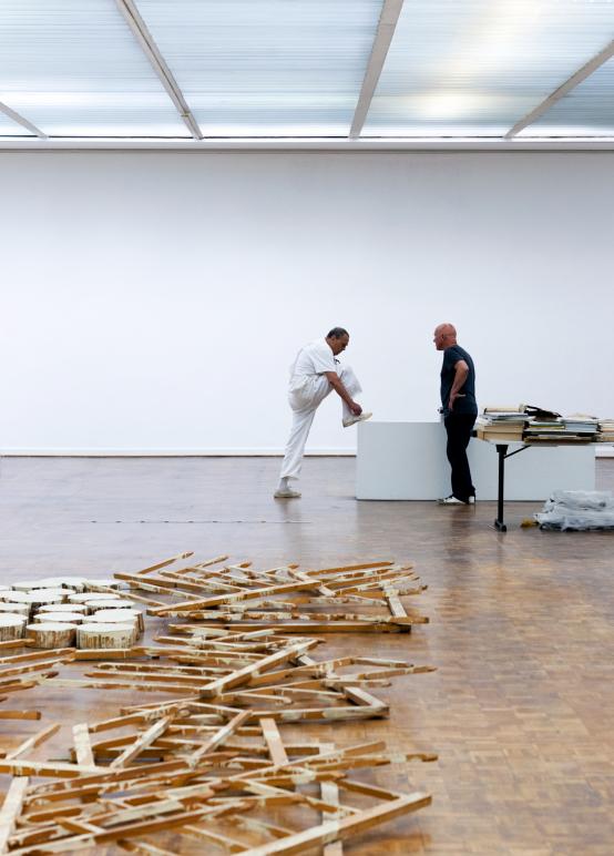 Kunsthalle Rostock, Günther Uecker und Edwin Bader