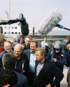 Olaf Scholz, Erster Bürgermeister von Hamburg, Ankunft auf Neuwerk